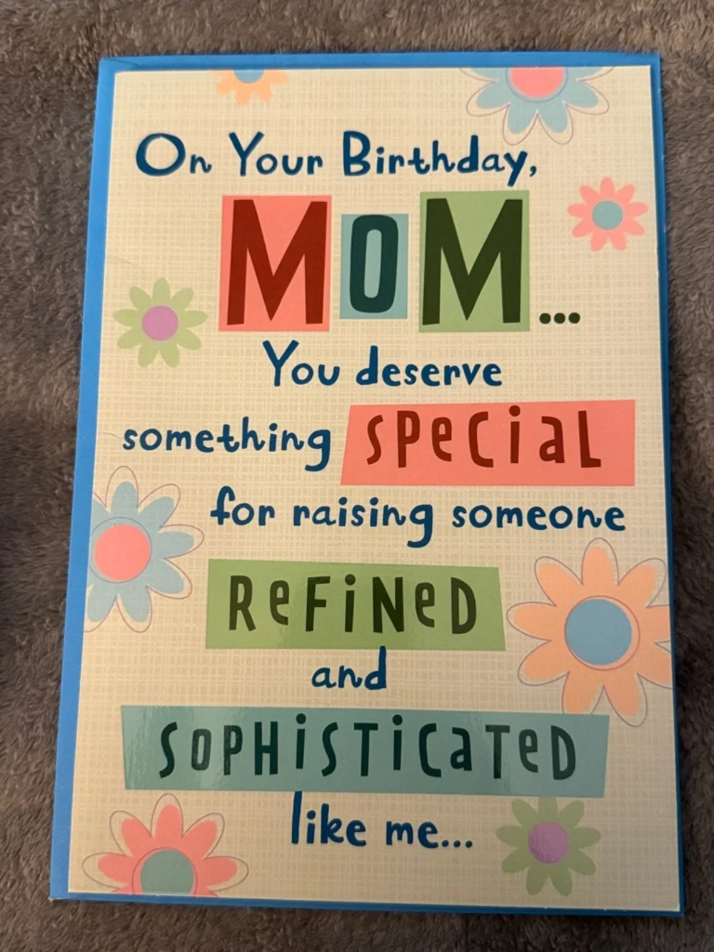 🌻 Bundle of 2 Hallmark Happy Birthday Mom Cards